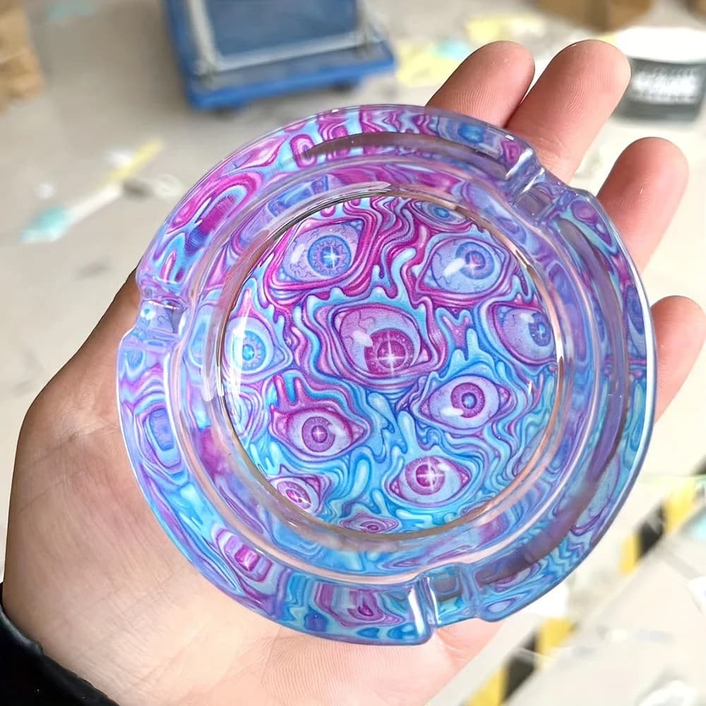 Creative Eyes Glass Ashtray