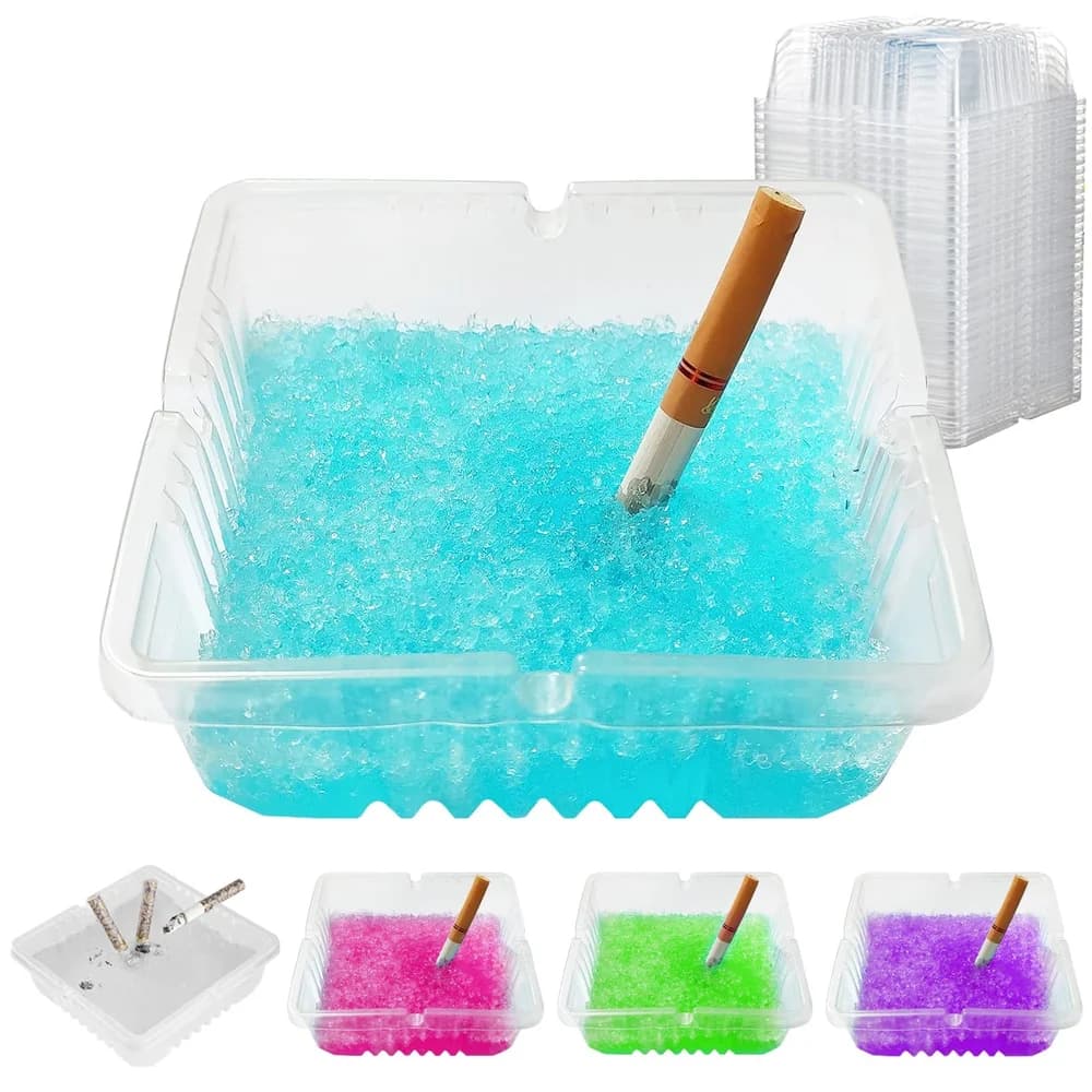 Disposable Ashtray with Sand Deodorizer