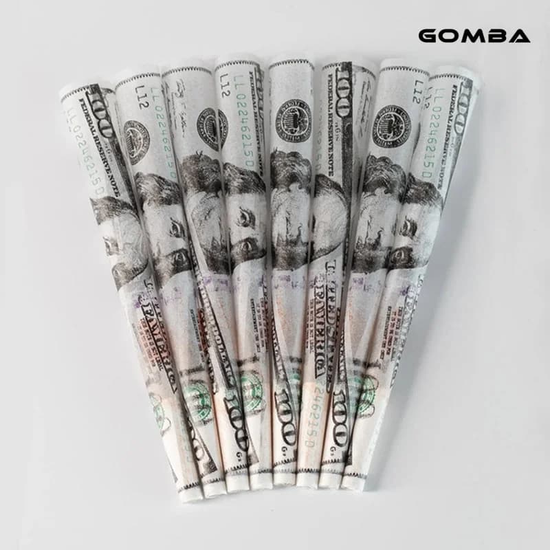 Dollar-Print Cones