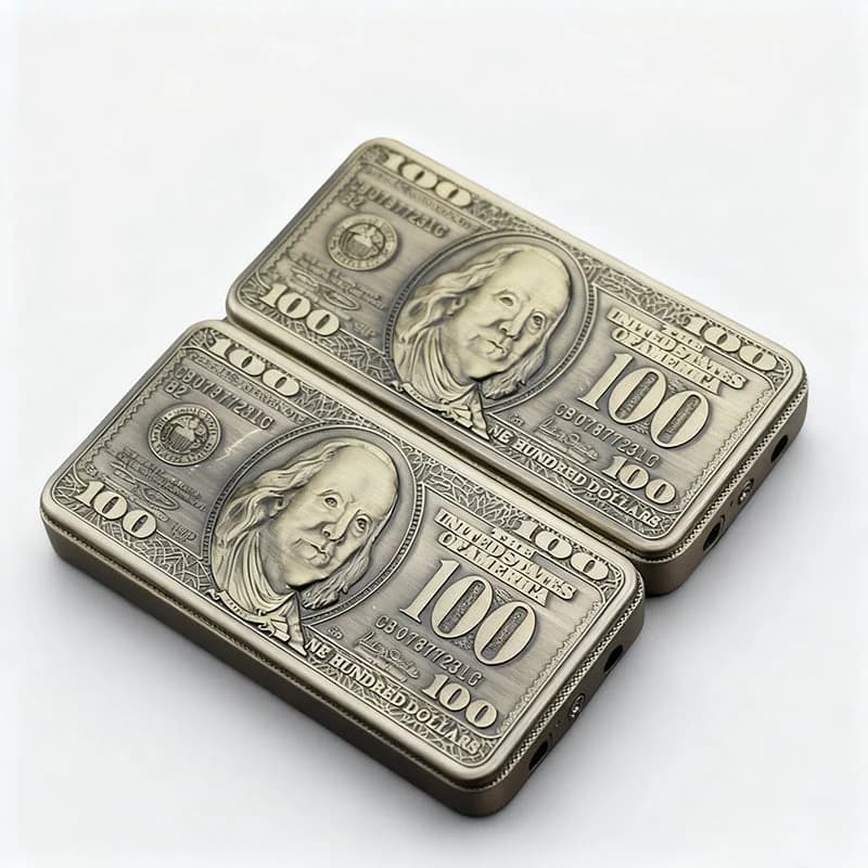 Dollar-Design Lighter