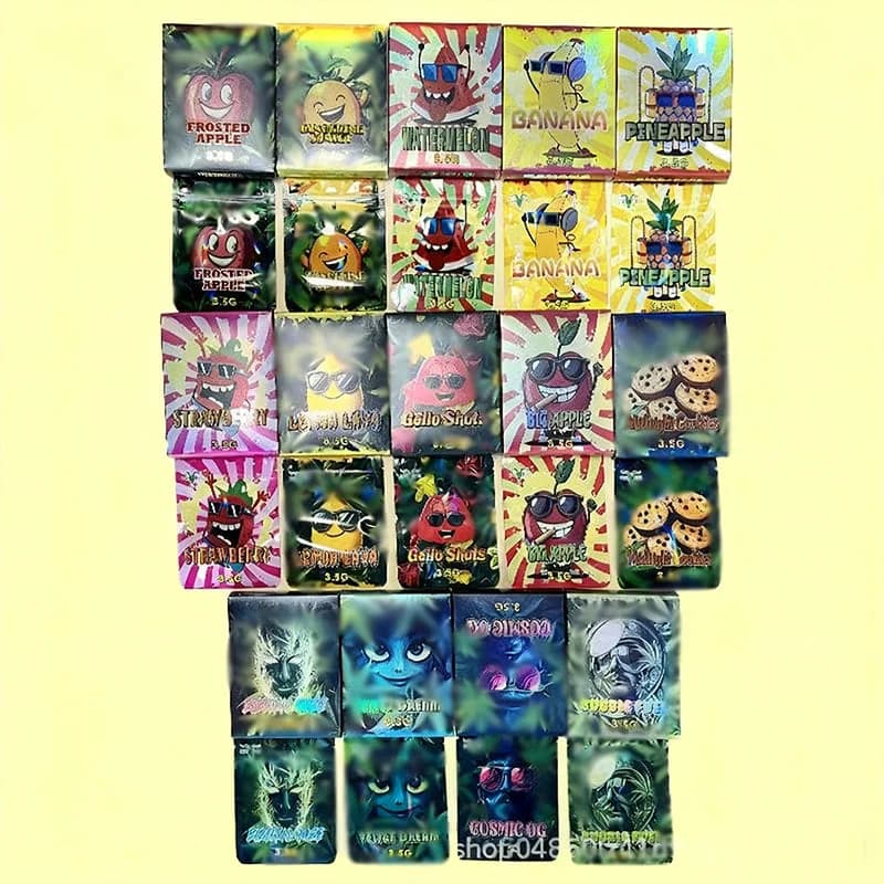 Graphic Mylar Pouches 05