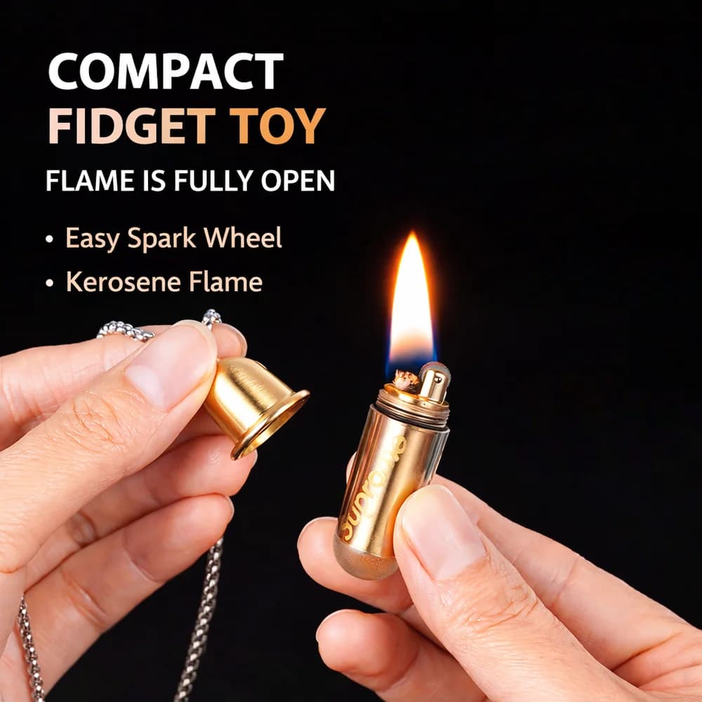 Mini Capsule Necklace Lighter