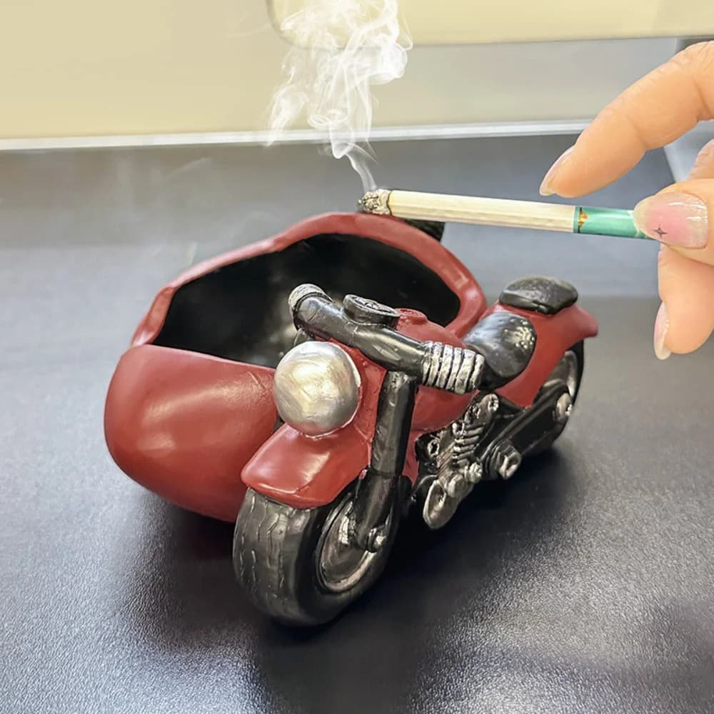 Motorcycle Ashtray