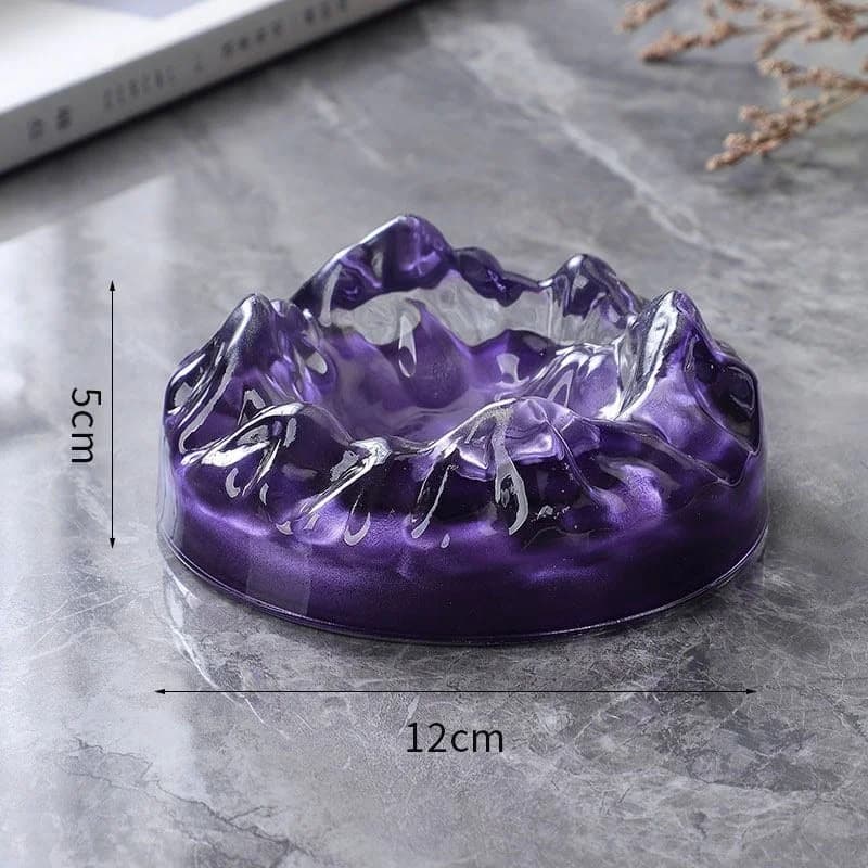 Nordic Iceberg Glass Ashtray