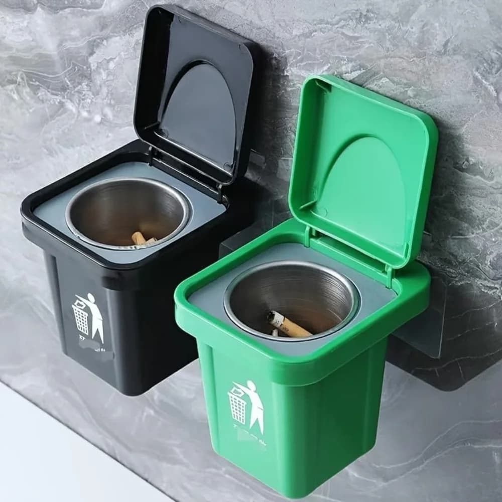 Portable Ashtray with Lid