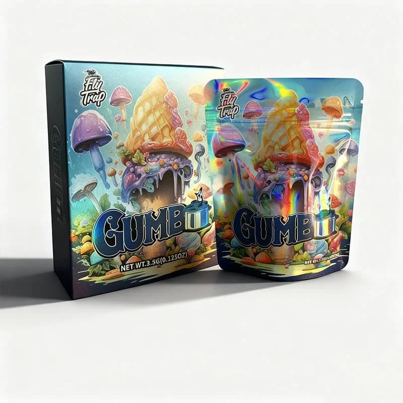Printed Pouch Packaging Set