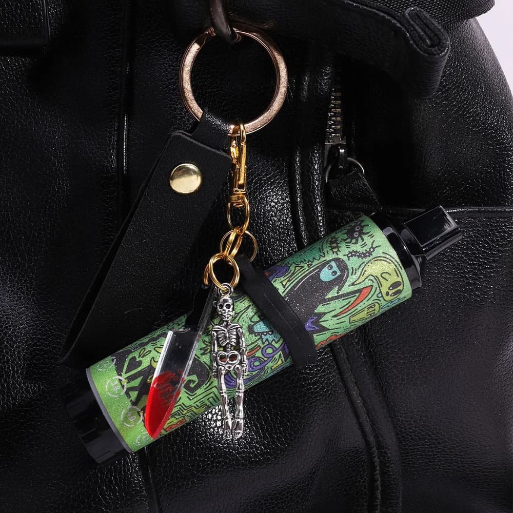PU Vape Keychain Holder