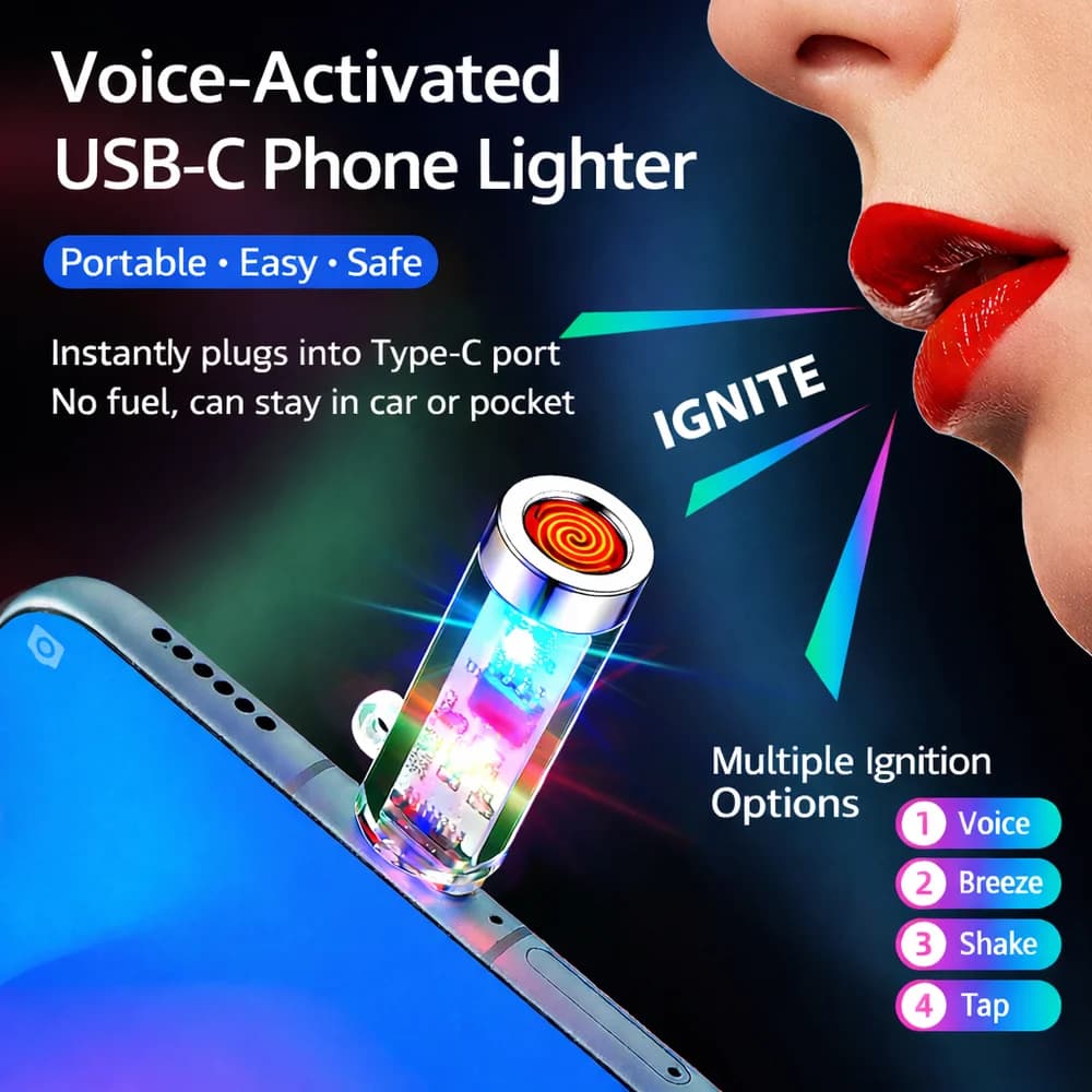 USB-C Mini Electric Lighter