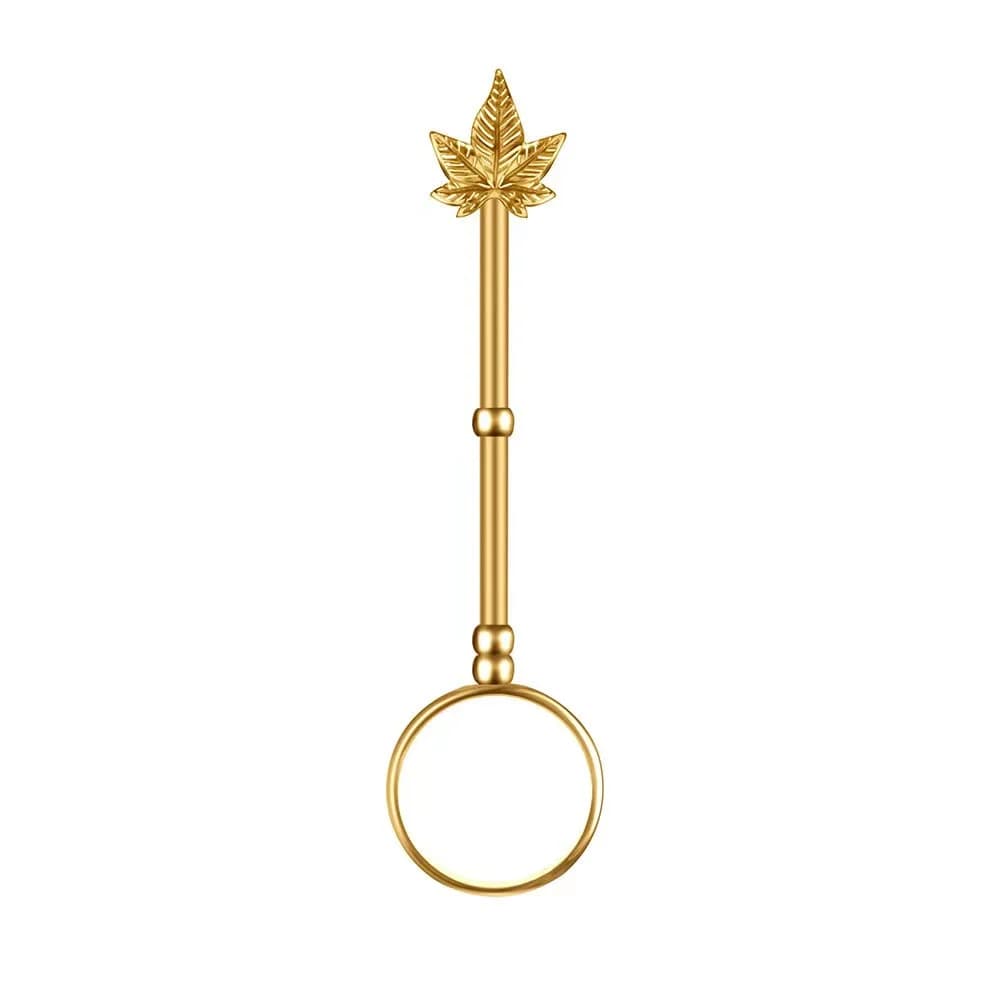 2.95inch Cannabis leaf Blunt Joint Ring Holder - additional product view