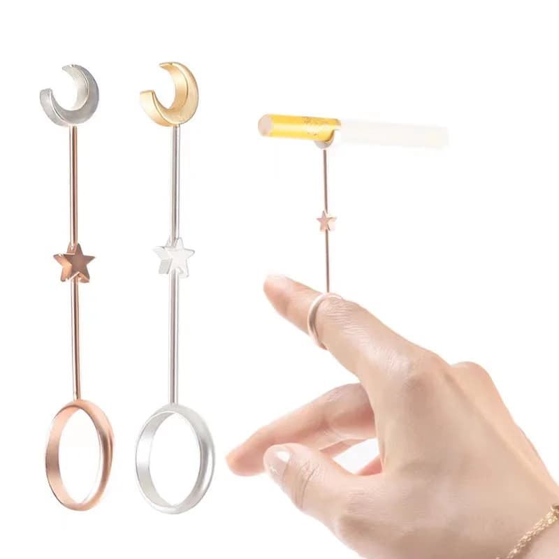 2.95inch Moon Star Blunt Joint Ring Holder - additional product view
