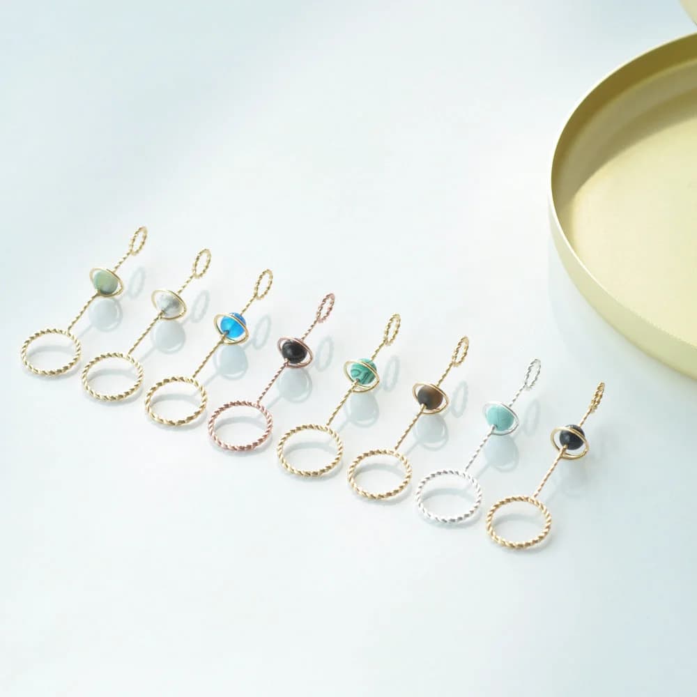 2.95inch Pearl Blunt Joint Ring Holder - additional product view