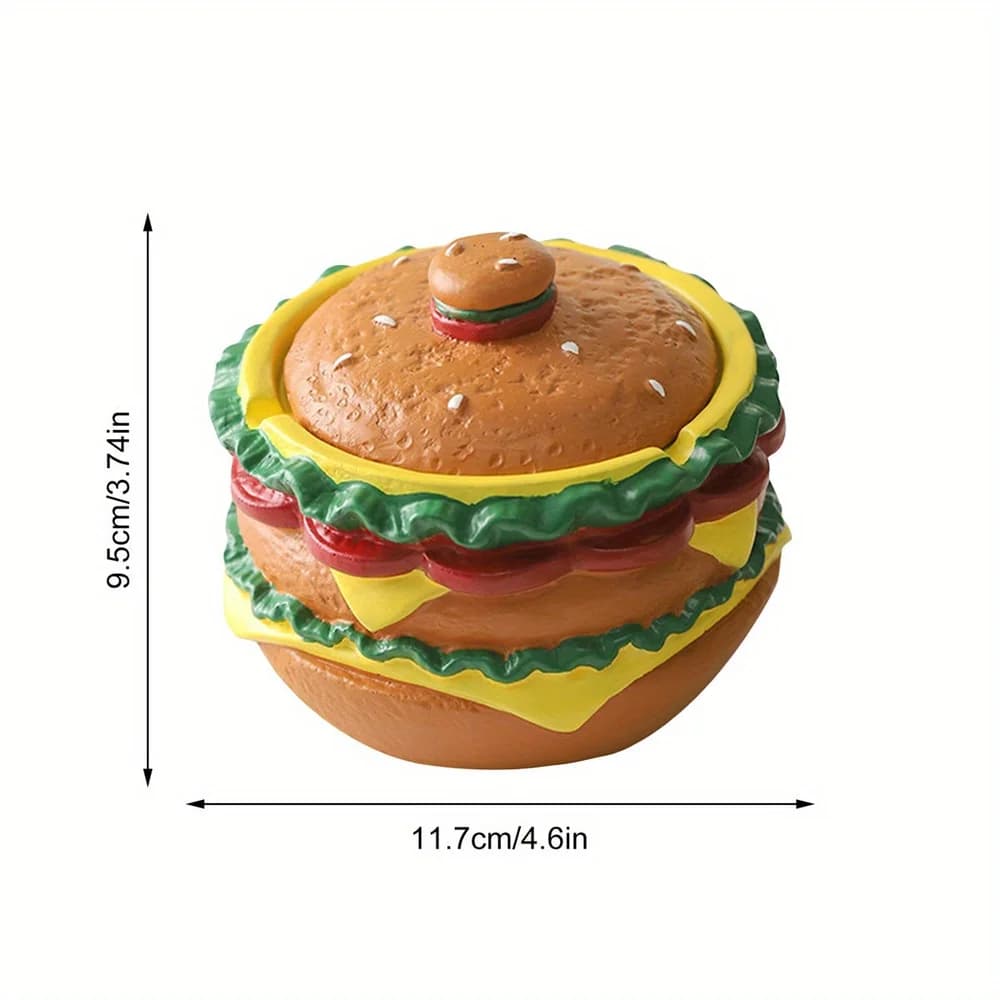 Burger Ashtray with Lid - additional product view