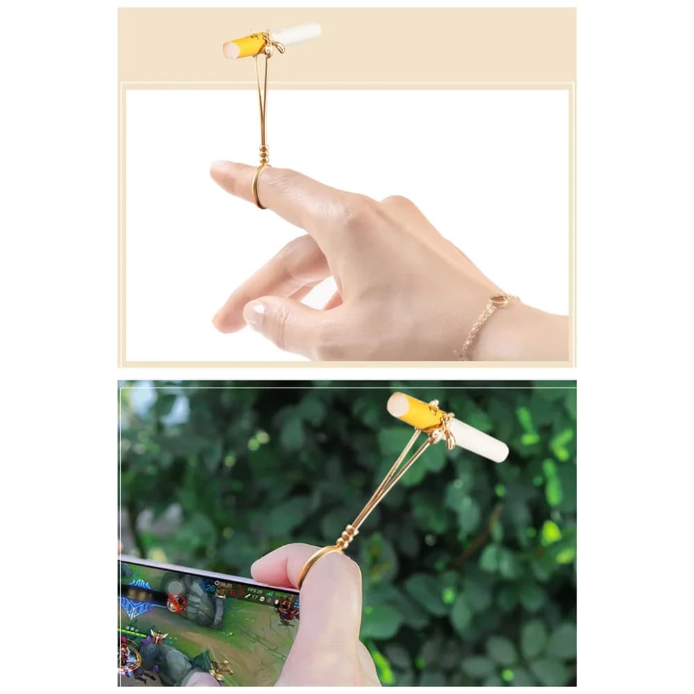 Metal Bee Holder Ring - additional product view