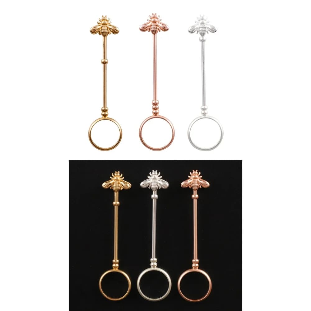 Metal Bee Holder Ring - additional product view