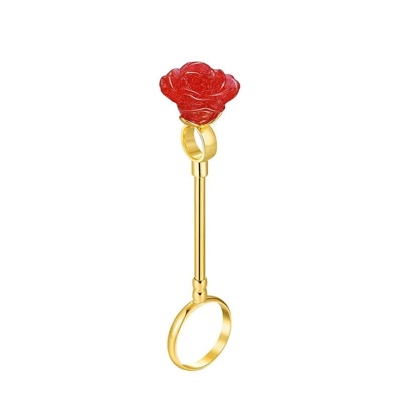Colorful Rose Joint Ring Holder - additional product view
