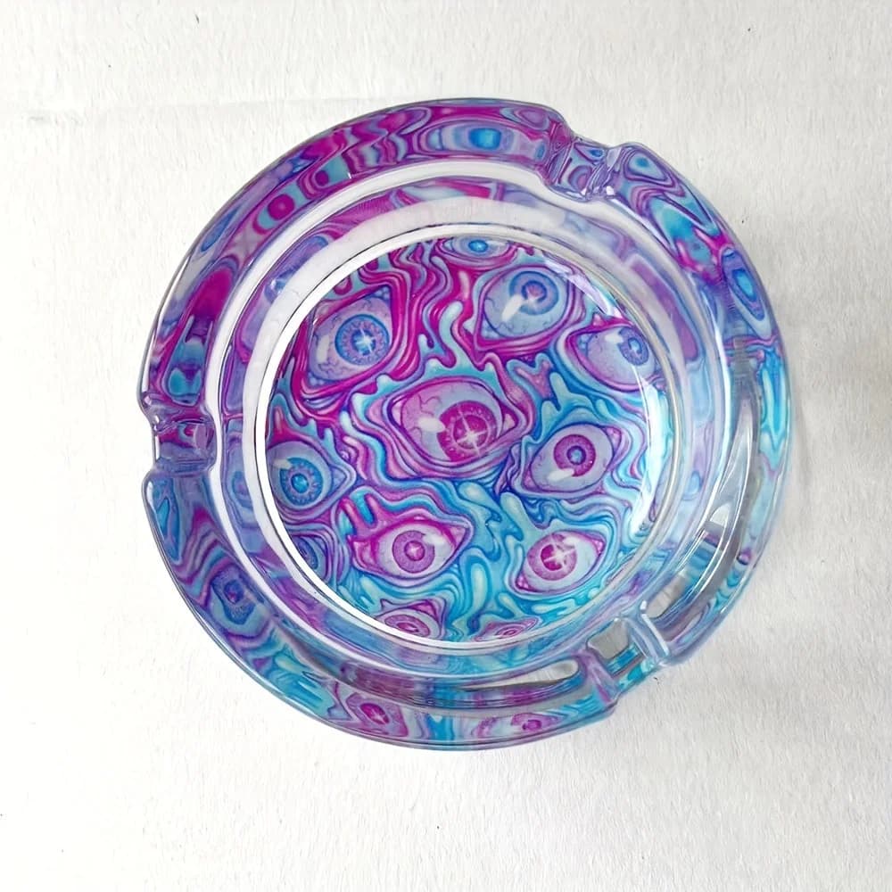 Creative Eyes Glass Ashtray - additional product view