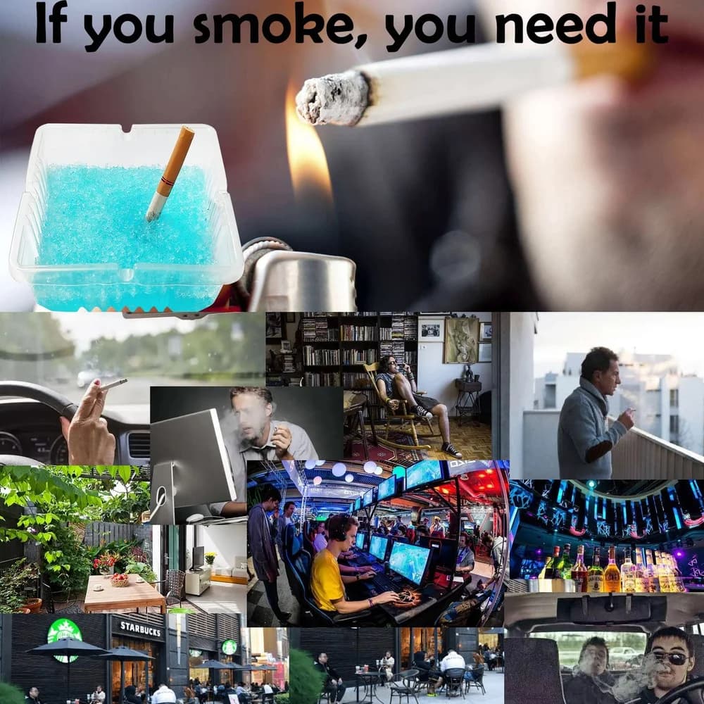 Disposable Ashtray with Sand Deodorizer - additional product view