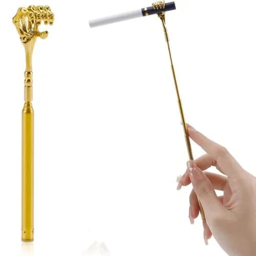 Extendable Popular Skull Hand Blunt Joint Ring Holder - additional product view