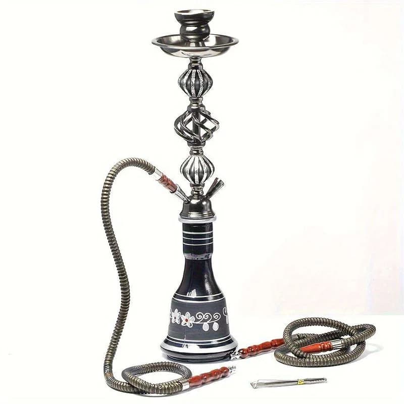 21-Inch Two-Hose Hookah Set