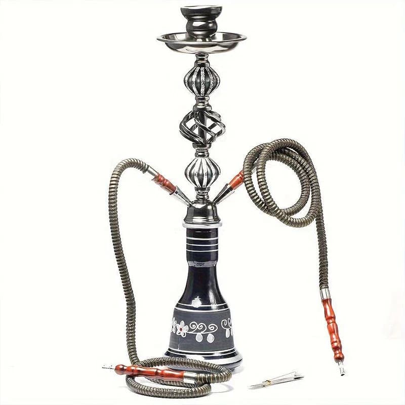21-Inch Two-Hose Hookah Set - additional product view