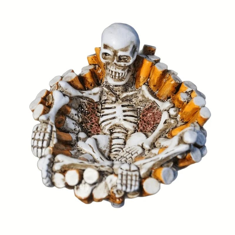 Gothic Skeleton Ashtray - additional product view