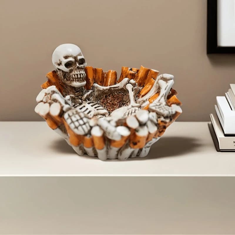 Gothic Skeleton Ashtray - additional product view