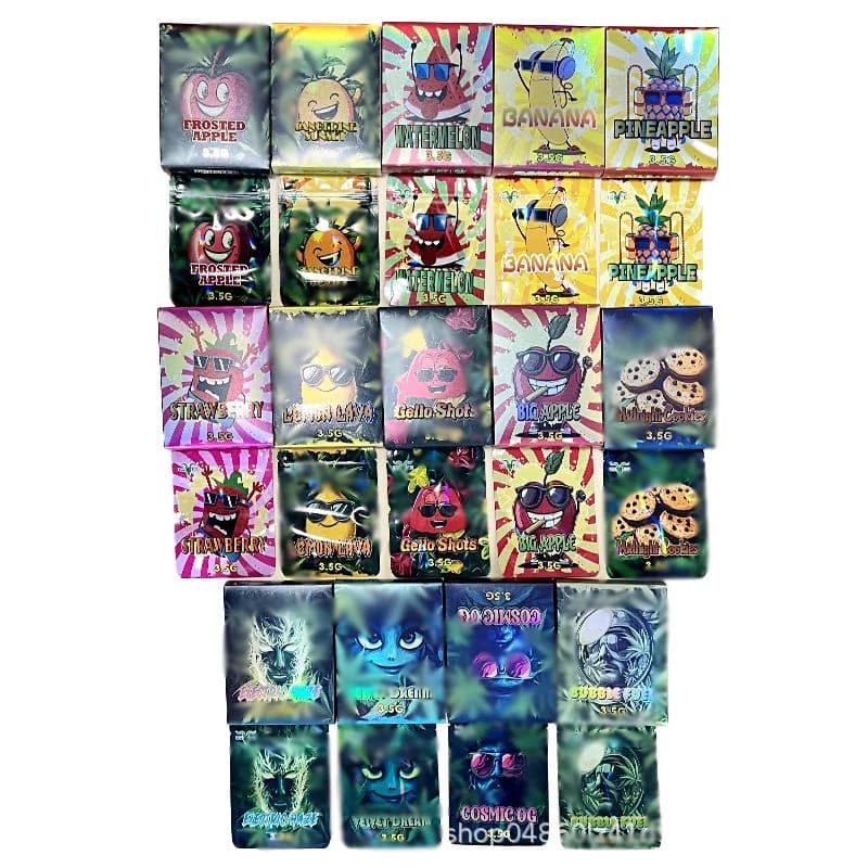 Graphic Mylar Pouches 05 - additional product view