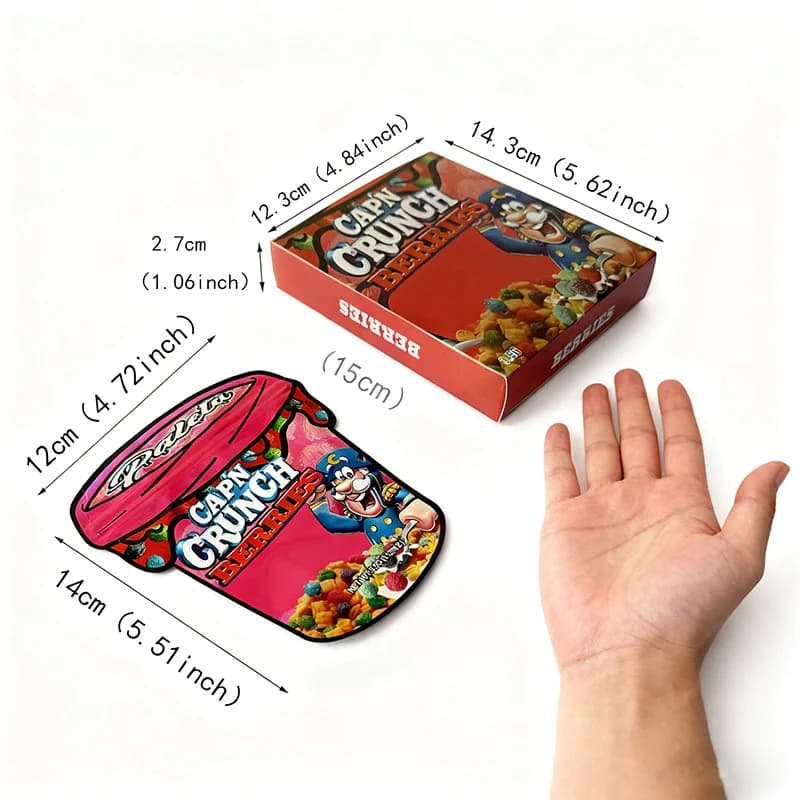 Irregular Mylar Pouches - additional product view