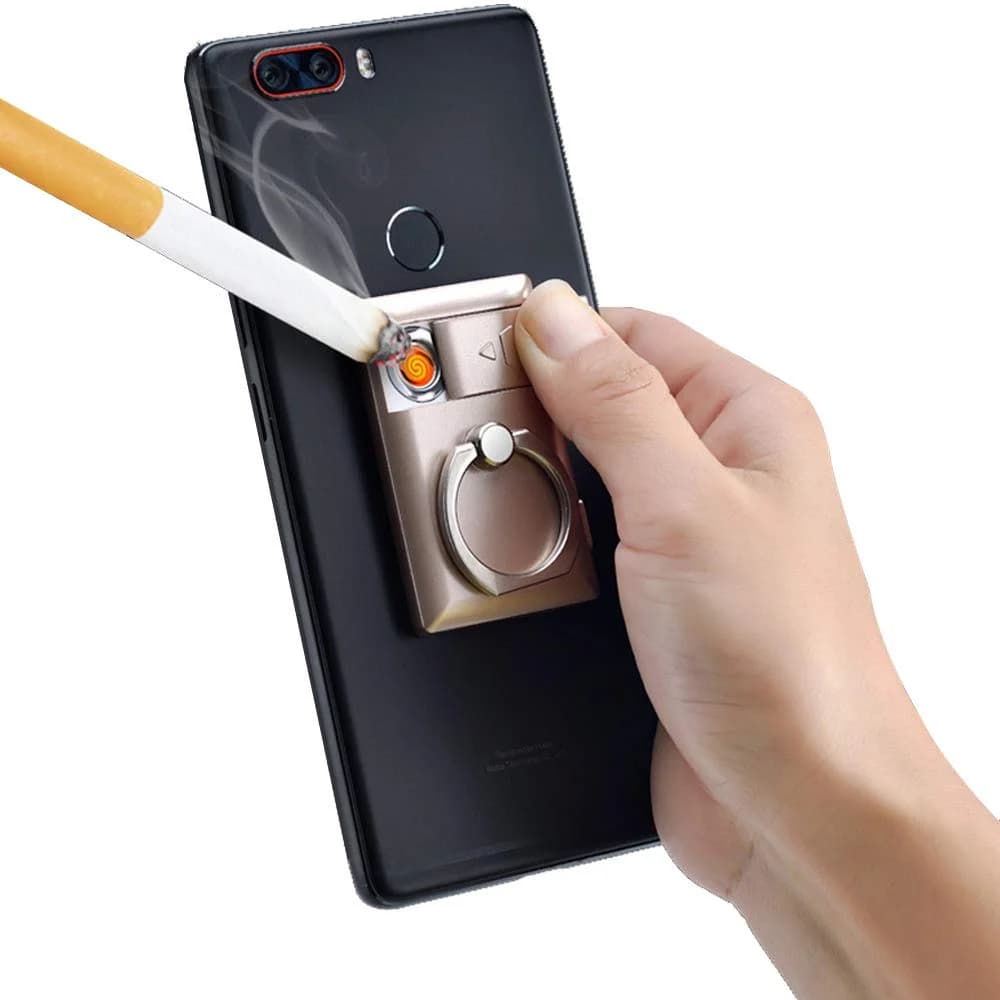 Rechargeable Lighter with Phone Stand - additional product view