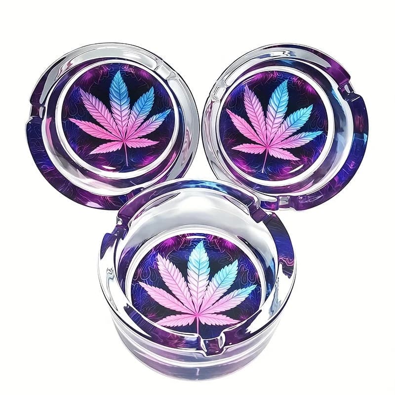 Pink Leaf Ashtray - additional product view