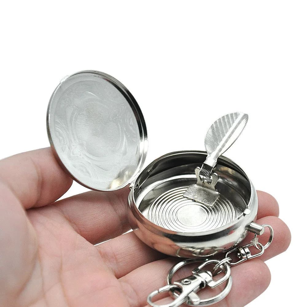 Round Keychain Ashtray