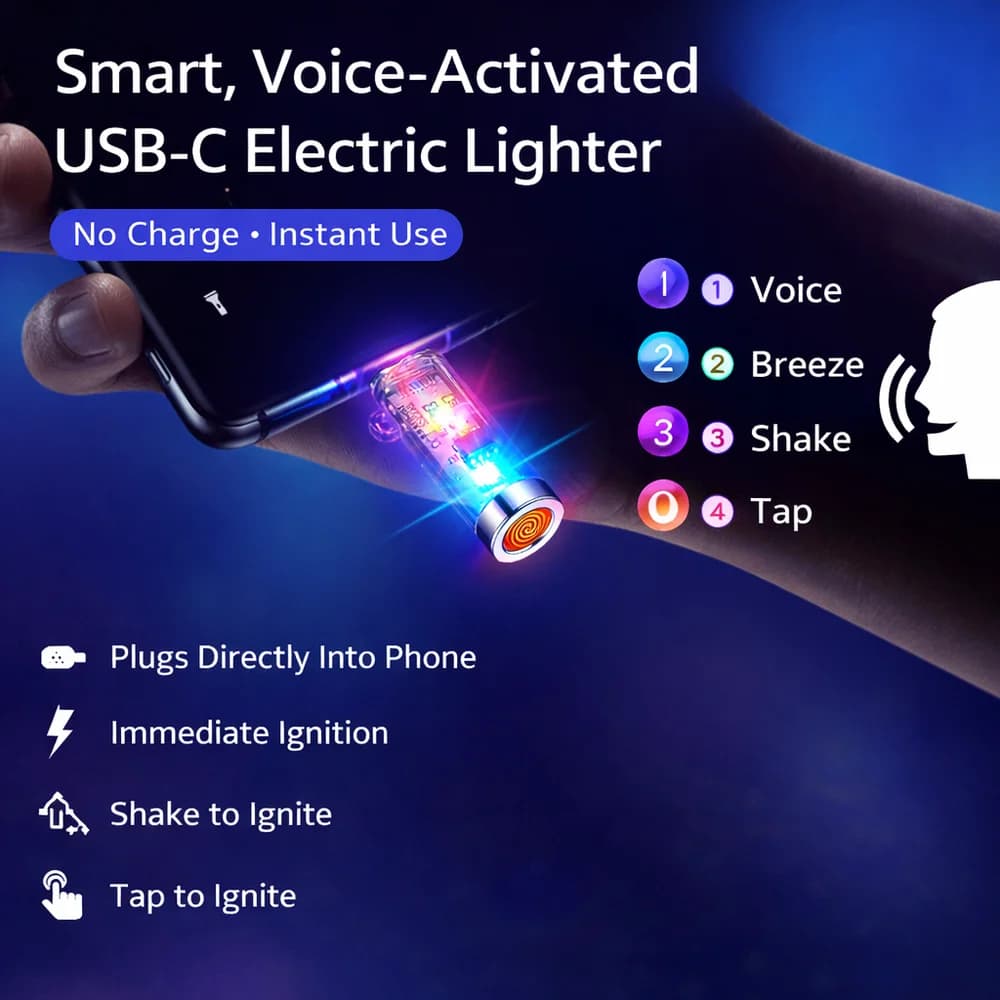 USB-C Mini Electric Lighter - additional product view