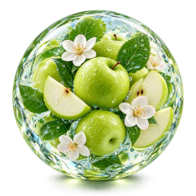 Apple flavor planet