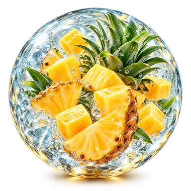 Pineapple flavor planet