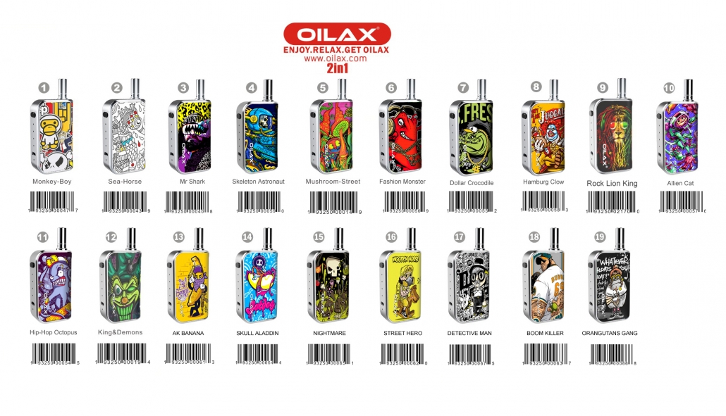 Oilax Cito Pro /CBD &Wax 2in1 Premium Vaporizer henruivapor